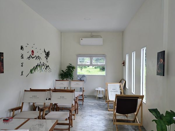 A clean and serene exercise studio with natural light.